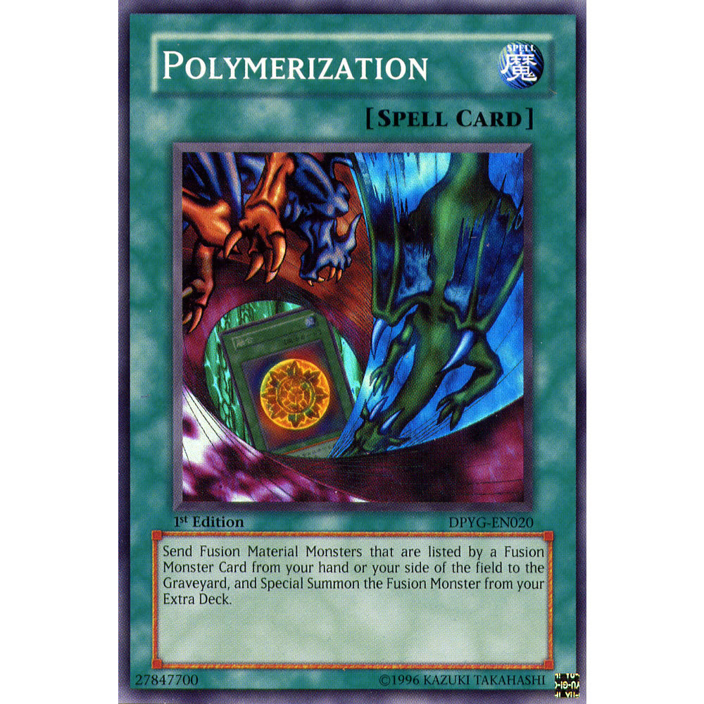 Polymerization DPYG-EN020 Yu-Gi-Oh! Card from the Duelist Pack: Yugi Set
