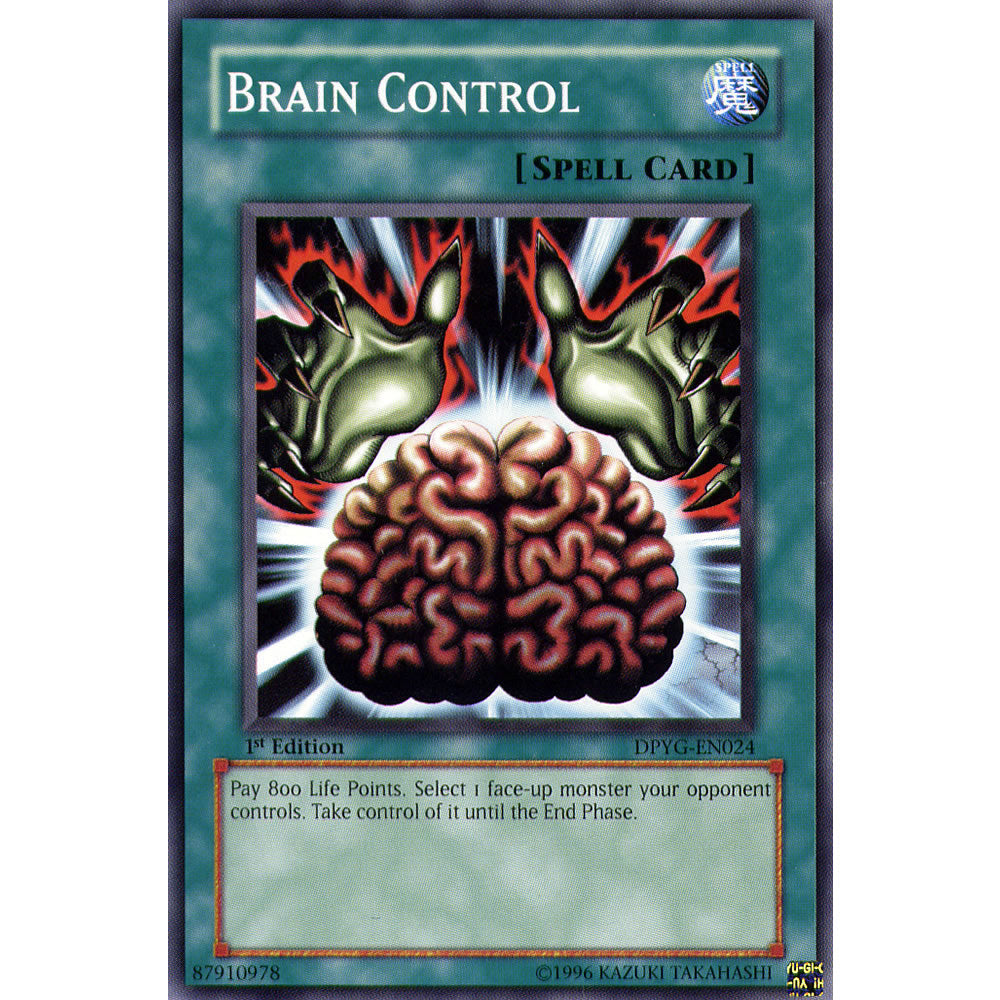 Brain Control DPYG-EN024 Yu-Gi-Oh! Card from the Duelist Pack: Yugi Set