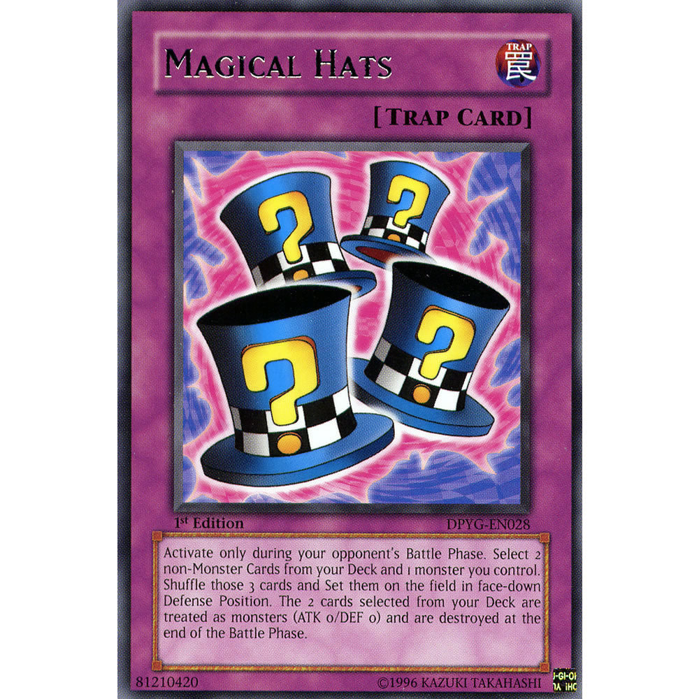 Magical Hats DPYG-EN028 Yu-Gi-Oh! Card from the Duelist Pack: Yugi Set