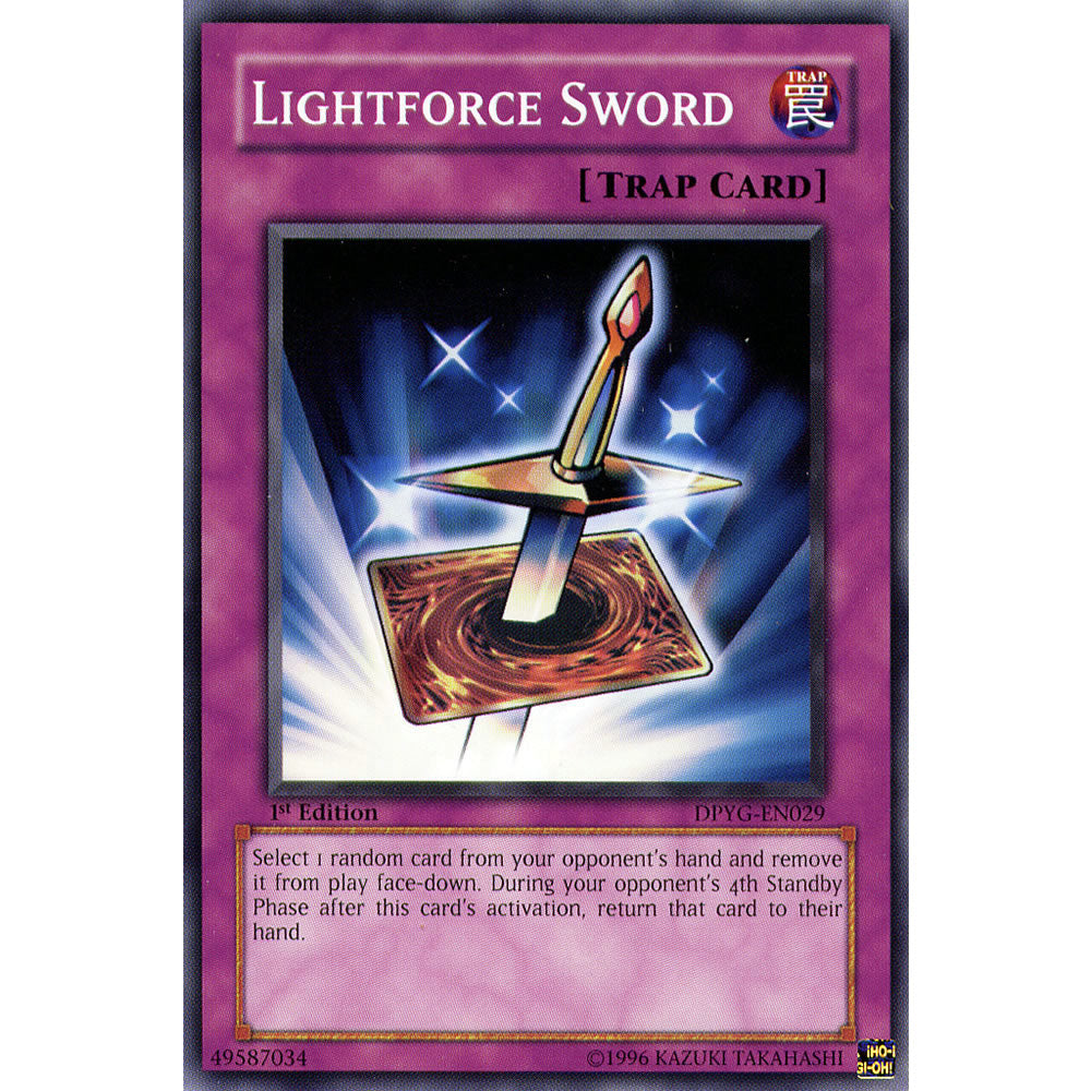 Lightforce Sword DPYG-EN029 Yu-Gi-Oh! Card from the Duelist Pack: Yugi Set