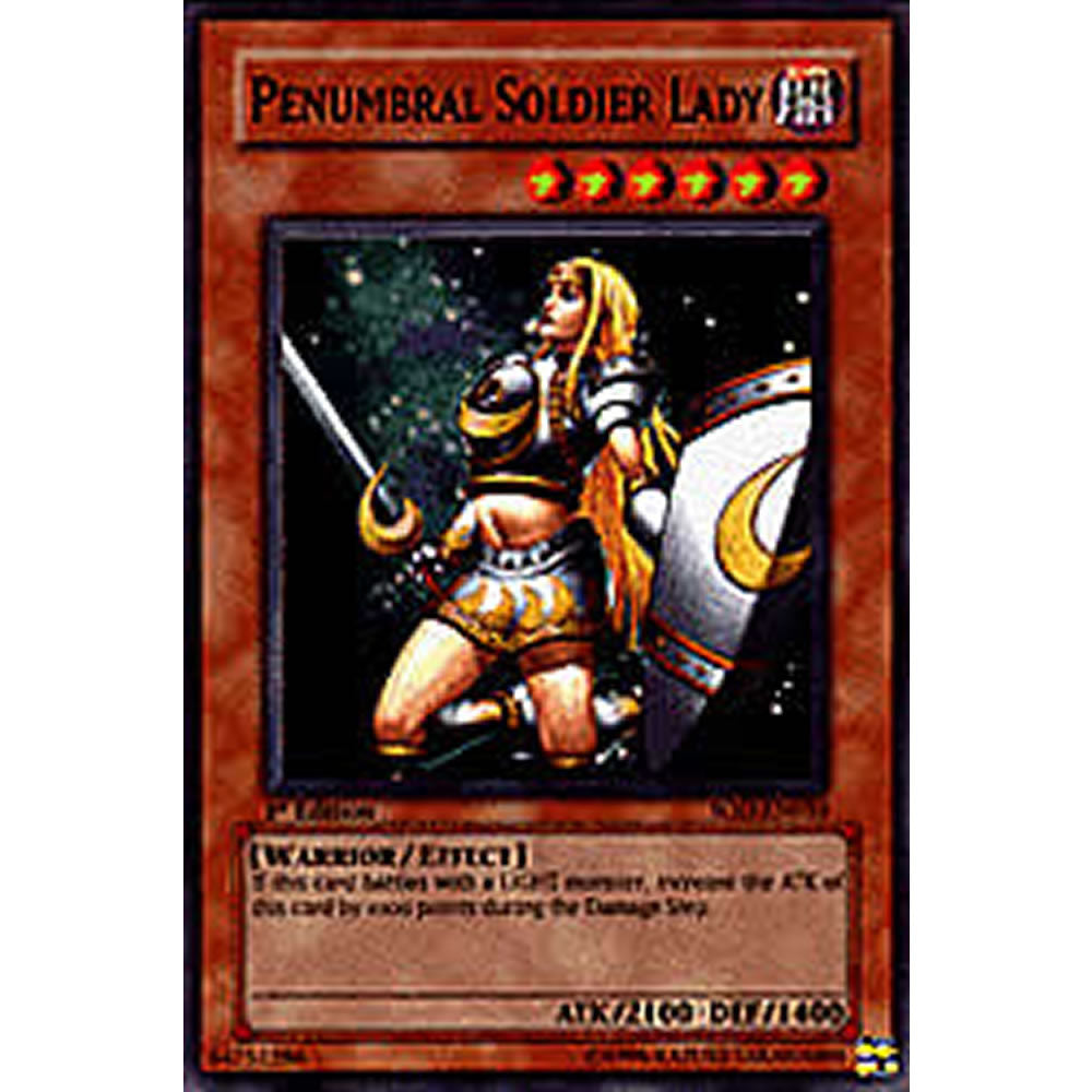 Penumbral Soldier Lady DR3-EN033 Yu-Gi-Oh! Card from the Dark Revelation 3 Set