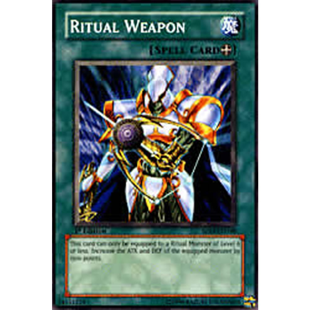 Ritual Weapon DR3-EN048 Yu-Gi-Oh! Card from the Dark Revelation 3 Set