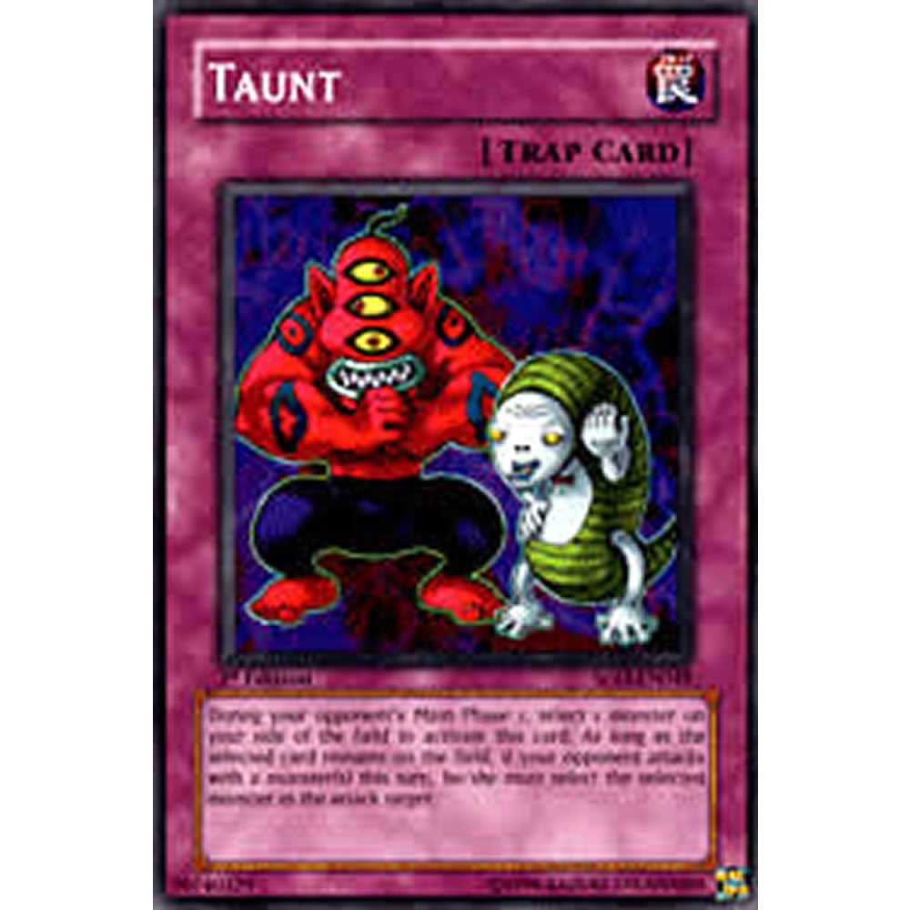 Taunt DR3-EN049 Yu-Gi-Oh! Card from the Dark Revelation 3 Set