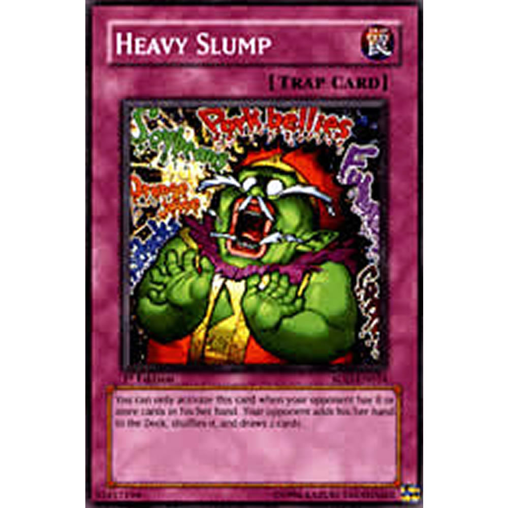 Heavy Slump DR3-EN054 Yu-Gi-Oh! Card from the Dark Revelation 3 Set
