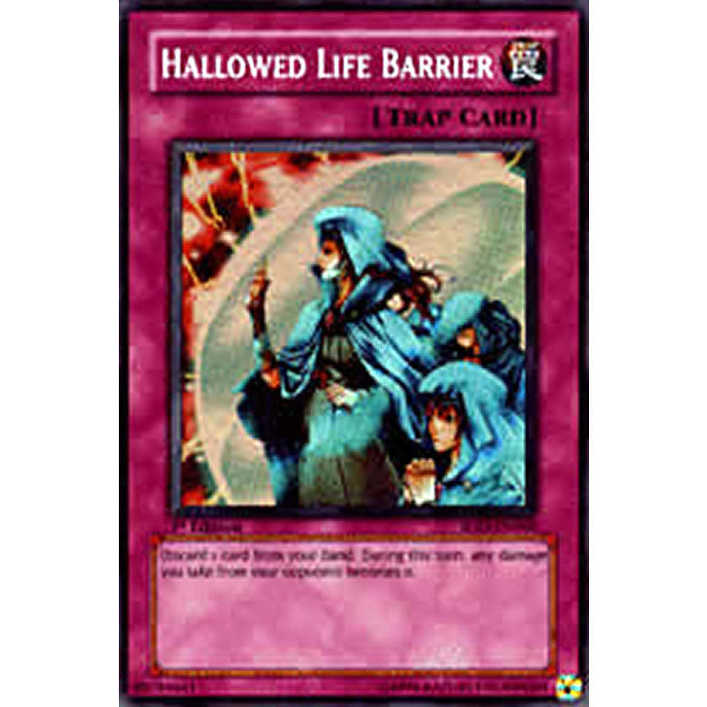 Hallowed Life Barrier DR3-EN060 Yu-Gi-Oh! Card from the Dark Revelation 3 Set