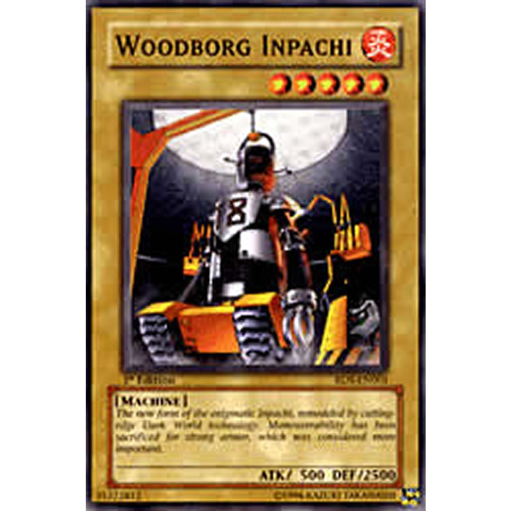 Woodborg Inpachi DR3-EN061 Yu-Gi-Oh! Card from the Dark Revelation 3 Set