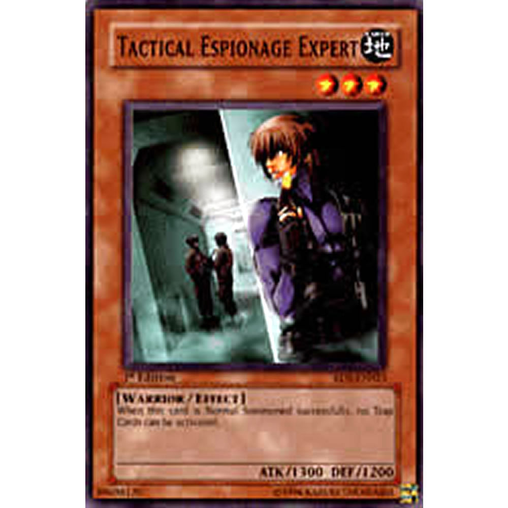 Tactical Espionage Expert DR3-EN083 Yu-Gi-Oh! Card from the Dark Revelation 3 Set