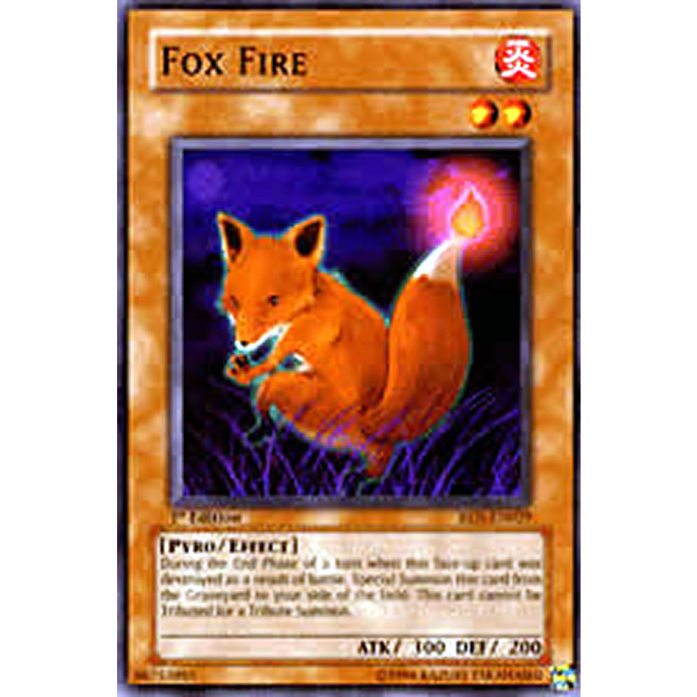 Fox Fire DR3-EN089 Yu-Gi-Oh! Card from the Dark Revelation 3 Set