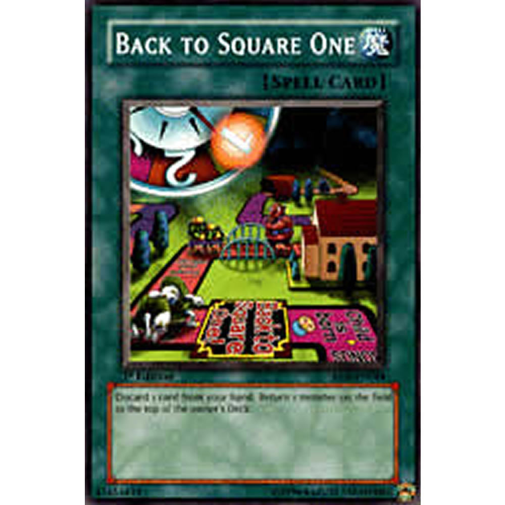 Back to Square One DR3-EN104 Yu-Gi-Oh! Card from the Dark Revelation 3 Set