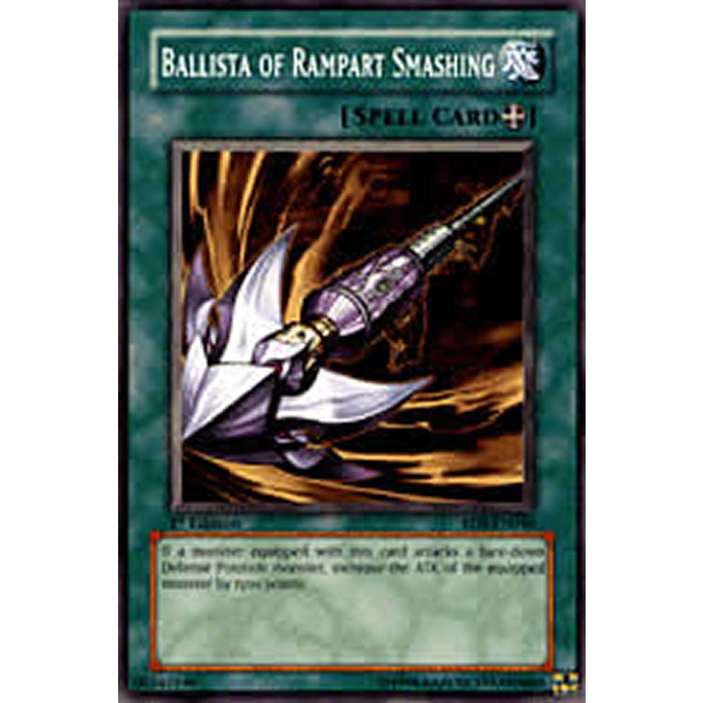 Ballista of Rampart Smashing DR3-EN106 Yu-Gi-Oh! Card from the Dark Revelation 3 Set
