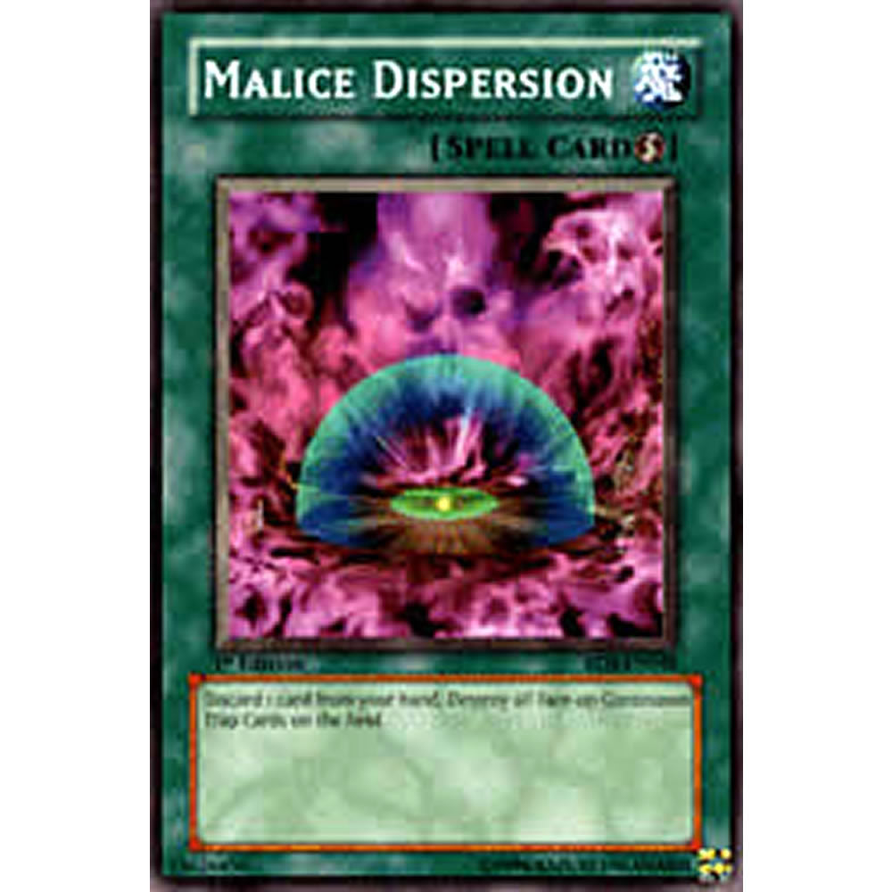 Malice Dispersion DR3-EN108 Yu-Gi-Oh! Card from the Dark Revelation 3 Set