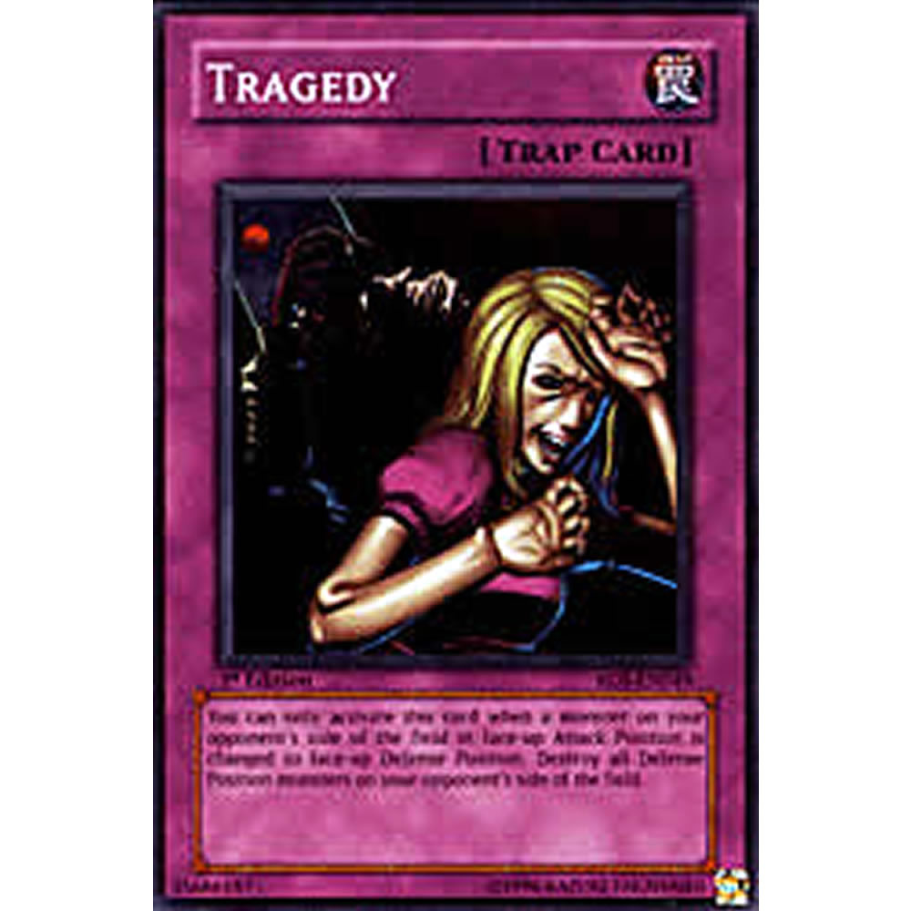 Tragedy DR3-EN109 Yu-Gi-Oh! Card from the Dark Revelation 3 Set
