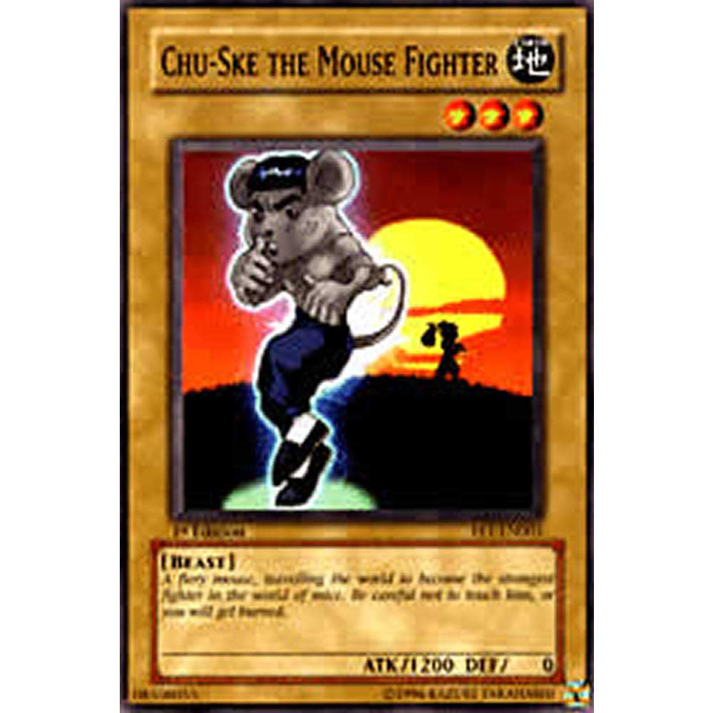 Chu-Ske The Mouse Fighter DR3-EN123 Yu-Gi-Oh! Card from the Dark Revelation 3 Set