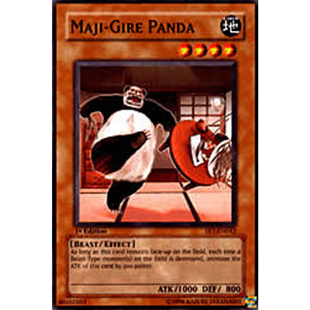 Maji-Gire Panda DR3-EN132 Yu-Gi-Oh! Card from the Dark Revelation 3 Set