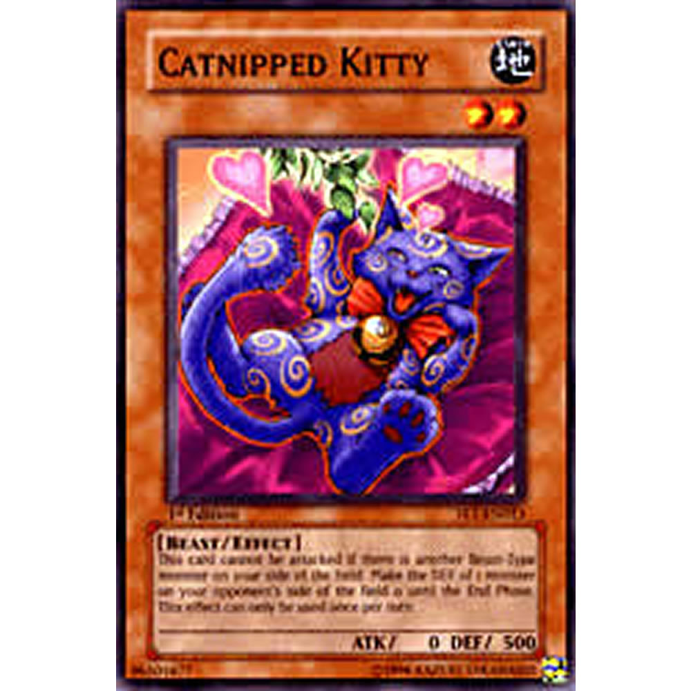 Catnipped Kitty DR3-EN133 Yu-Gi-Oh! Card from the Dark Revelation 3 Set