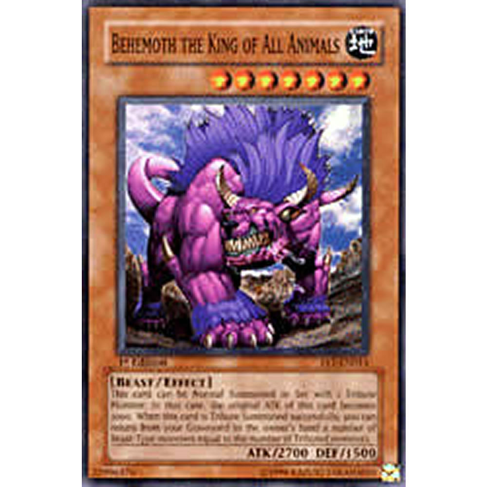 Behemoth the King of All Animals DR3-EN134 Yu-Gi-Oh! Card from the Dark Revelation 3 Set