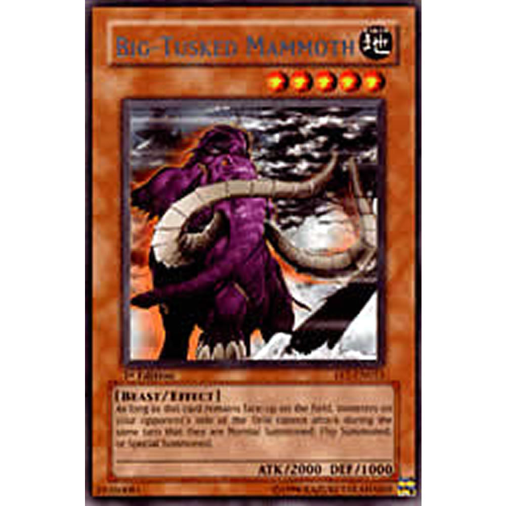 Big-Tusked Mammoth DR3-EN135 Yu-Gi-Oh! Card from the Dark Revelation 3 Set
