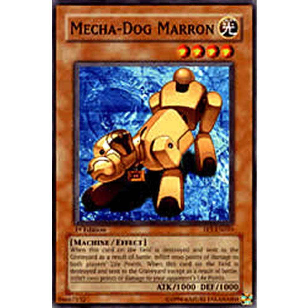 Mecha-Dog Marron DR3-EN139 Yu-Gi-Oh! Card from the Dark Revelation 3 Set