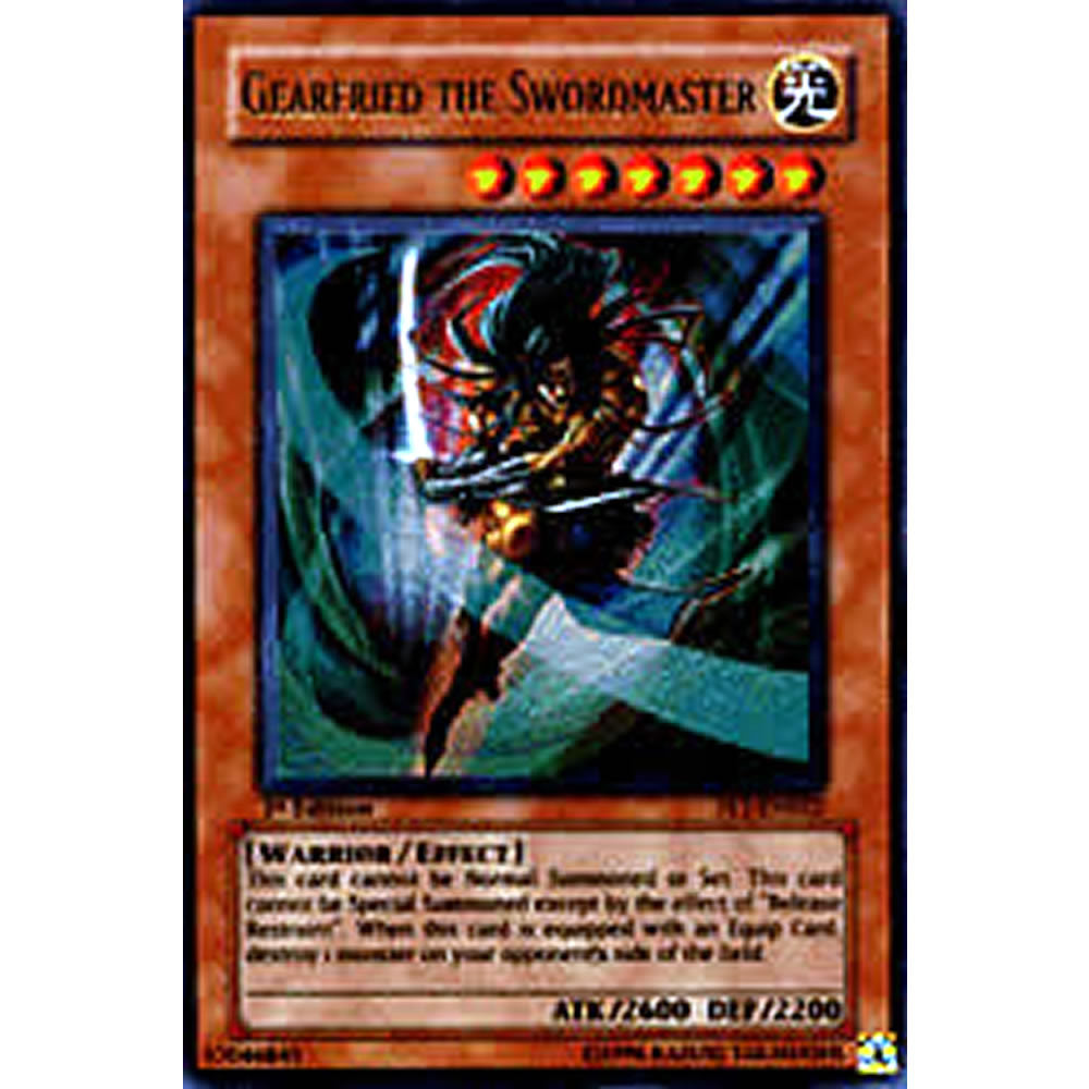 Gearfried the Swordmaster DR3-EN142 Yu-Gi-Oh! Card from the Dark Revelation 3 Set