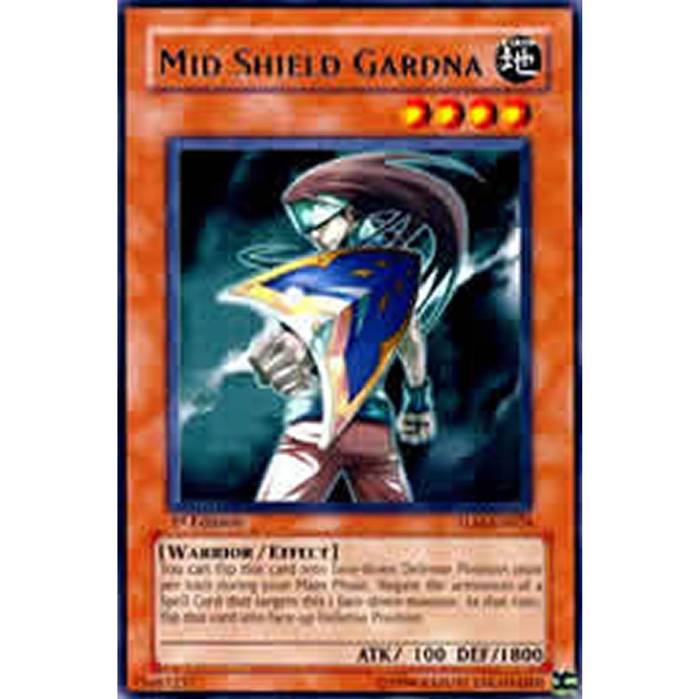Middle Shield Gardena DR3-EN204 Yu-Gi-Oh! Card from the Dark Revelation 3 Set