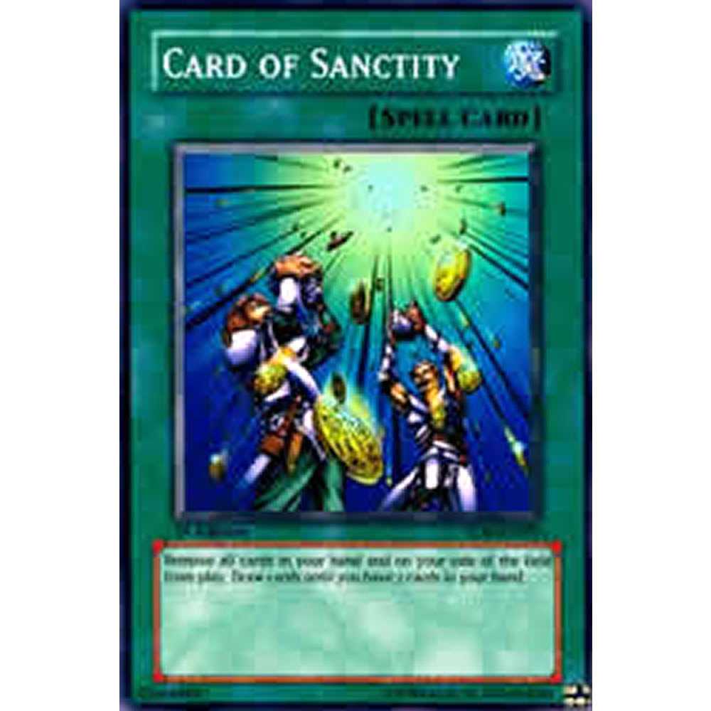 Card of Sanctity  DR3-EN217 Yu-Gi-Oh! Card from the Dark Revelation 3 Set