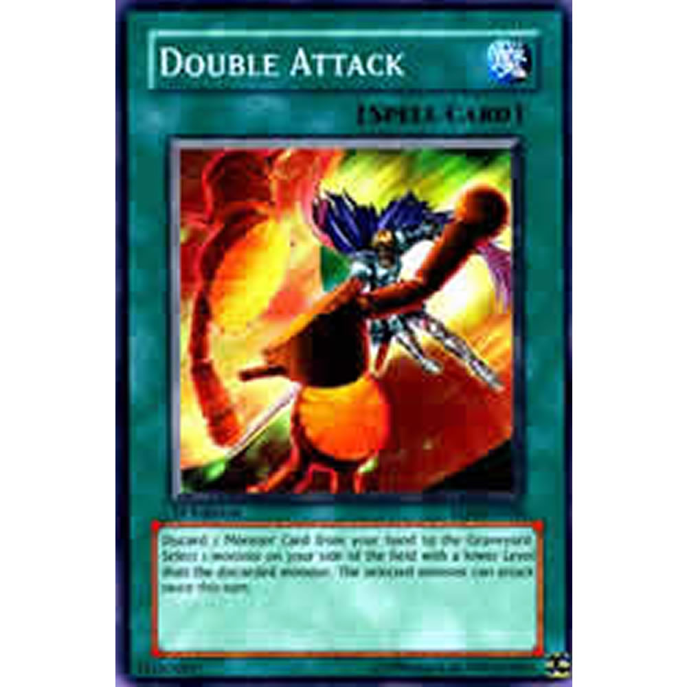 Double Attack DR3-EN220 Yu-Gi-Oh! Card from the Dark Revelation 3 Set