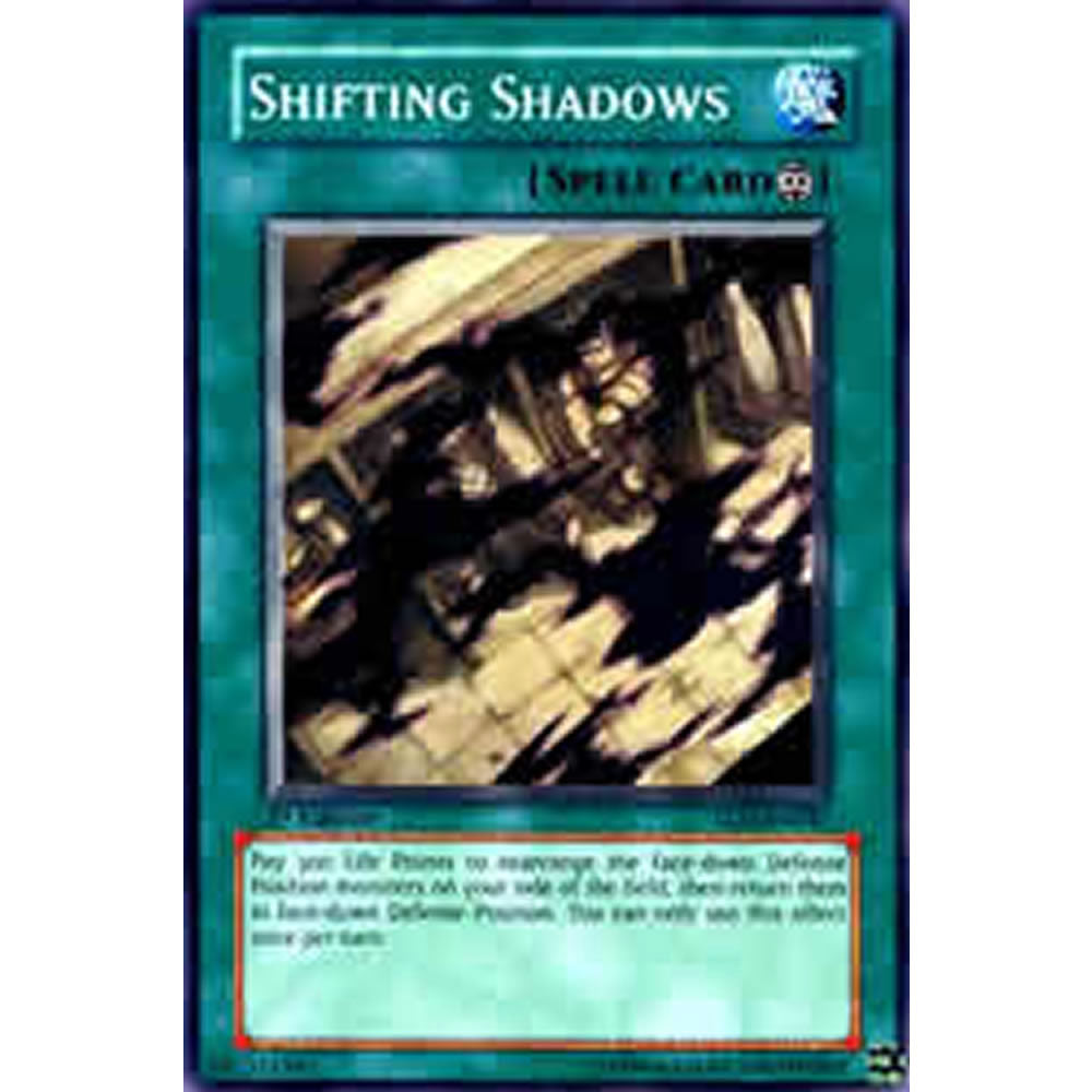Shifting Sahdows DR3-EN227 Yu-Gi-Oh! Card from the Dark Revelation 3 Set