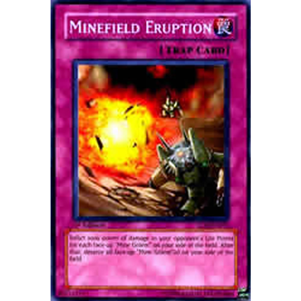 Minefield Eruption DR3-EN231 Yu-Gi-Oh! Card from the Dark Revelation 3 Set