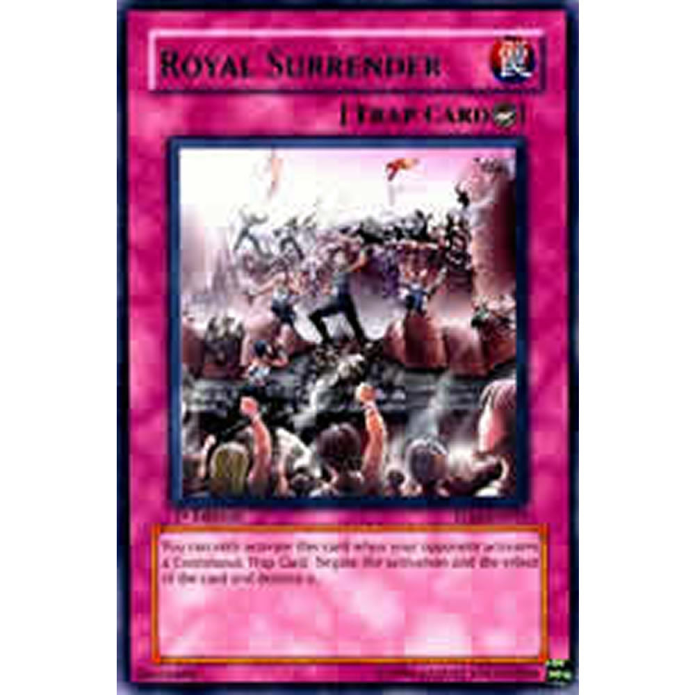 Royal Surrender DR3-EN239 Yu-Gi-Oh! Card from the Dark Revelation 3 Set