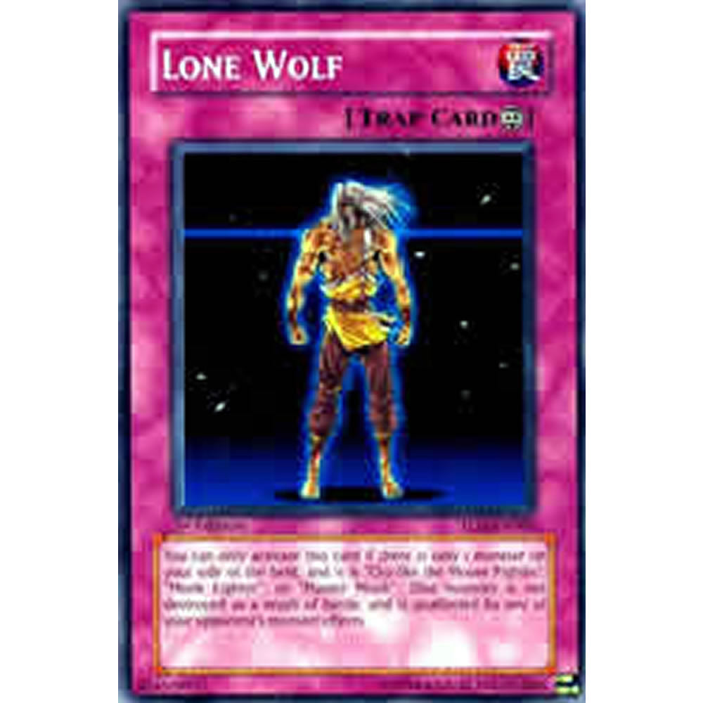 Lone Wolf DR3-EN240 Yu-Gi-Oh! Card from the Dark Revelation 3 Set