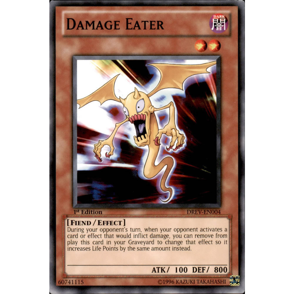 Damage Eater DREV-EN004 Yu-Gi-Oh! Card from the Duelist Revolution Set