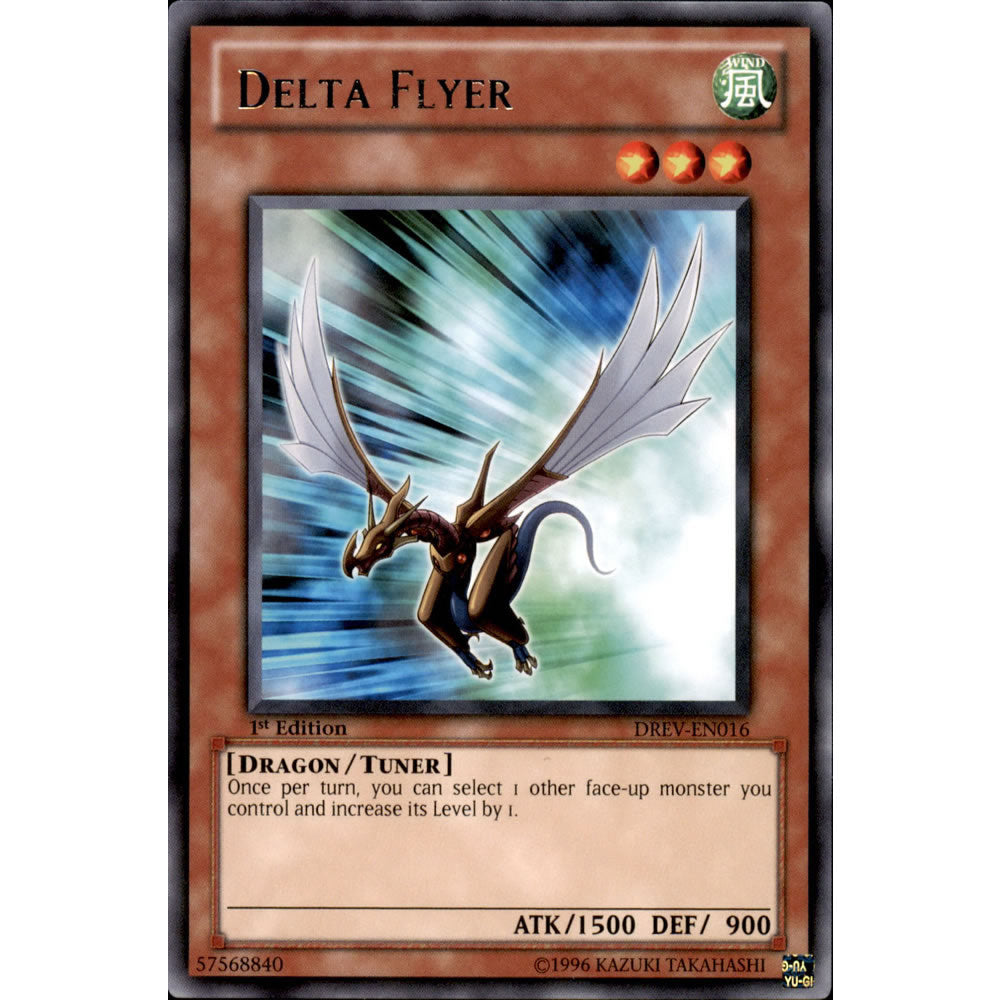 Delta Flyer DREV-EN016 Yu-Gi-Oh! Card from the Duelist Revolution Set