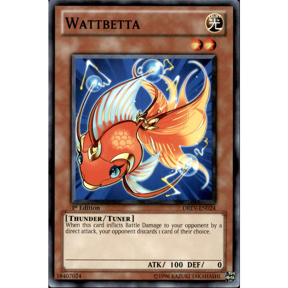 Wattbetta DREV-EN024 Yu-Gi-Oh! Card from the Duelist Revolution Set