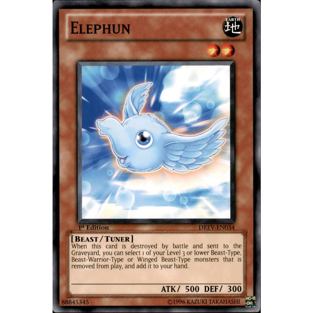 Elephun DREV-EN034 Yu-Gi-Oh! Card from the Duelist Revolution Set