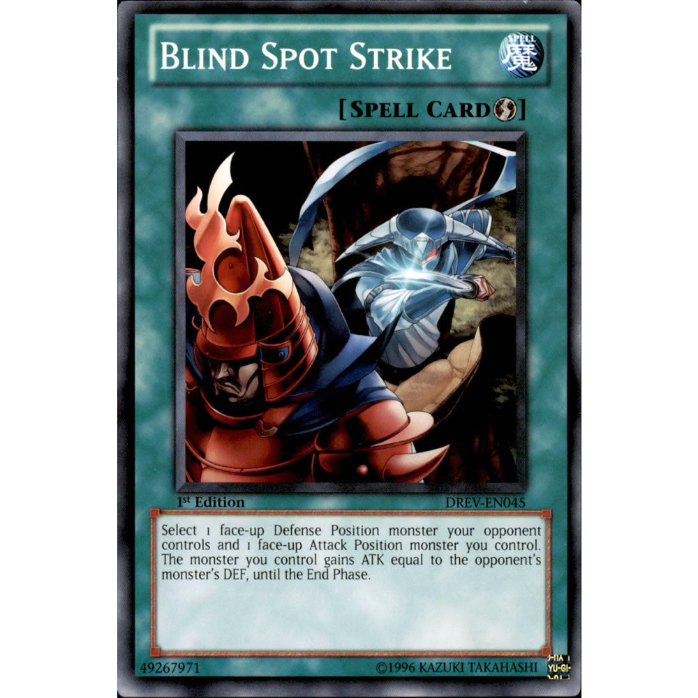 Blind Spot Strike DREV-EN045 Yu-Gi-Oh! Card from the Duelist Revolution Set