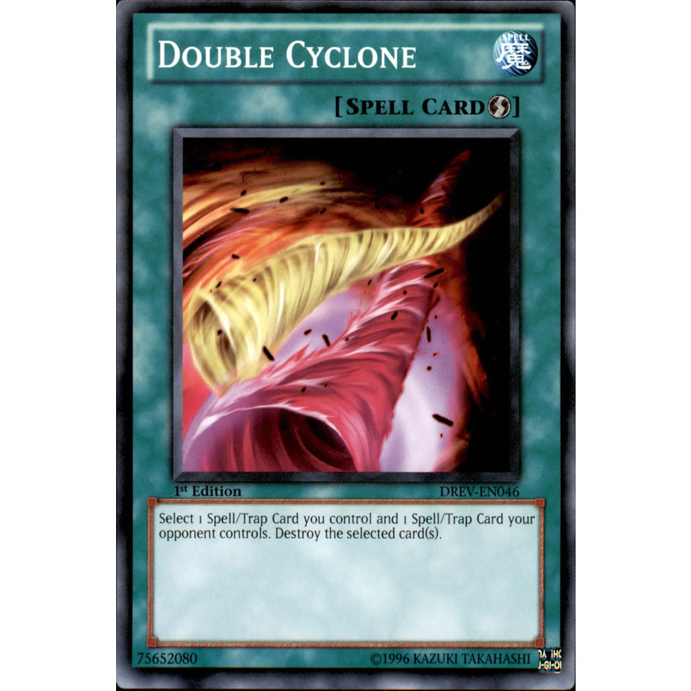 Double Cyclone DREV-EN046 Yu-Gi-Oh! Card from the Duelist Revolution Set