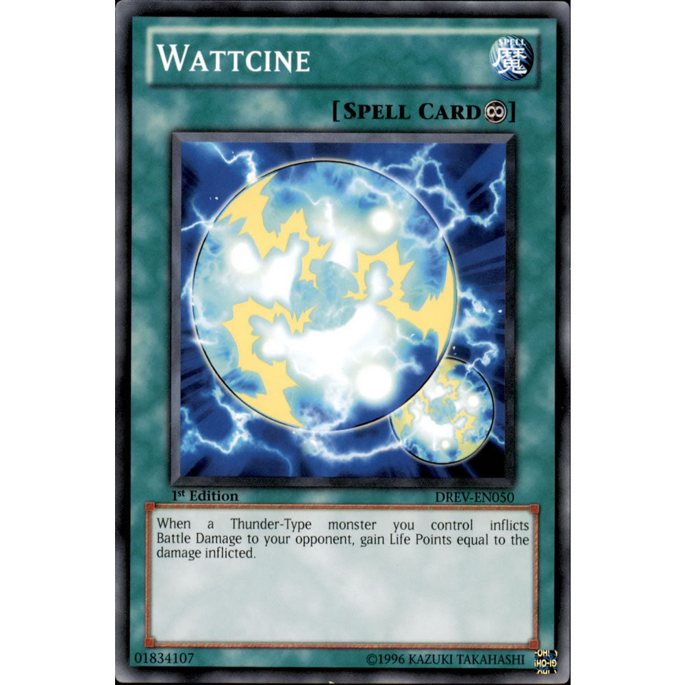 Wattcine DREV-EN050 Yu-Gi-Oh! Card from the Duelist Revolution Set