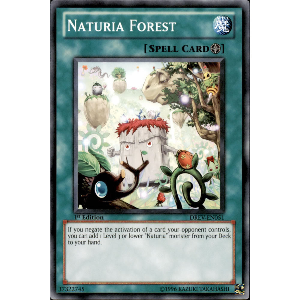 Naturia Forest DREV-EN051 Yu-Gi-Oh! Card from the Duelist Revolution Set