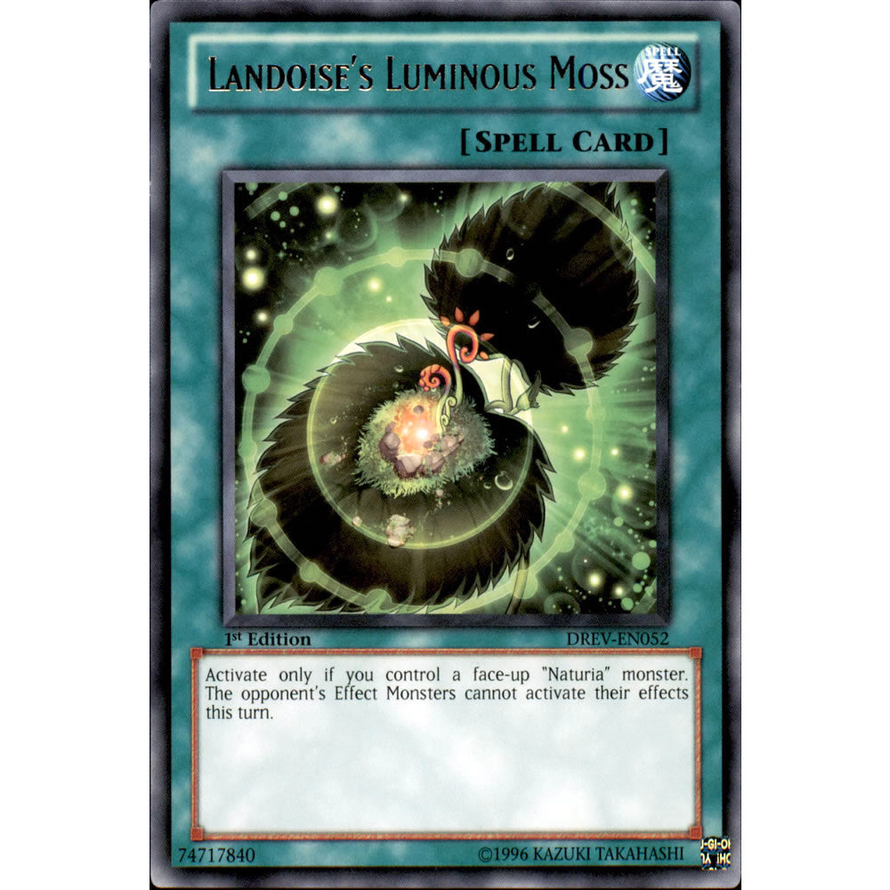 Landoises Luminous Moss DREV-EN052 Yu-Gi-Oh! Card from the Duelist Revolution Set