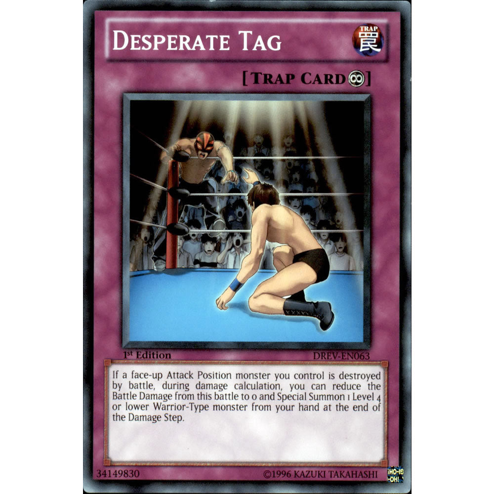 Desperate Tag DREV-EN063 Yu-Gi-Oh! Card from the Duelist Revolution Set