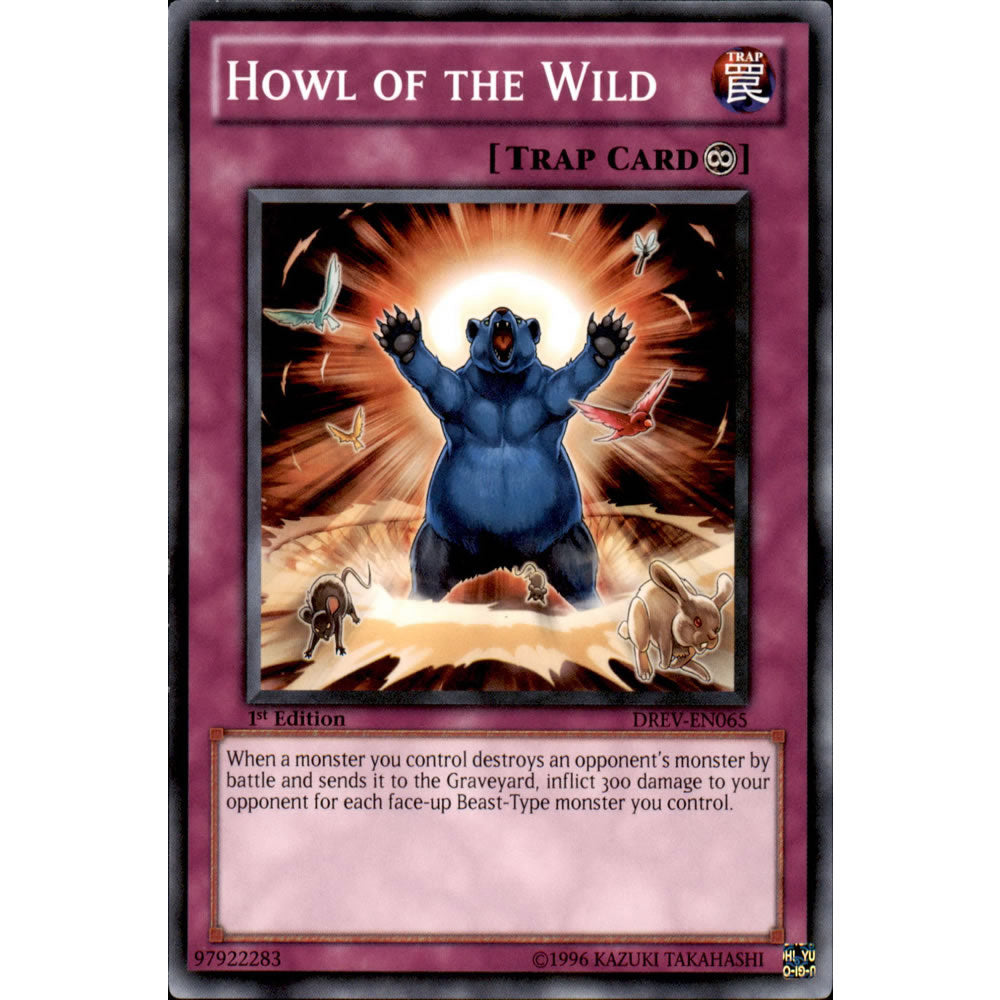 Howl Of The Wild DREV-EN065 Yu-Gi-Oh! Card from the Duelist Revolution Set