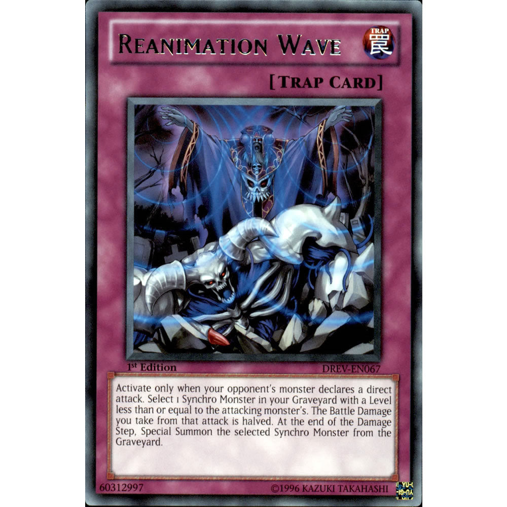 Reanimation Wave DREV-EN067 Yu-Gi-Oh! Card from the Duelist Revolution Set