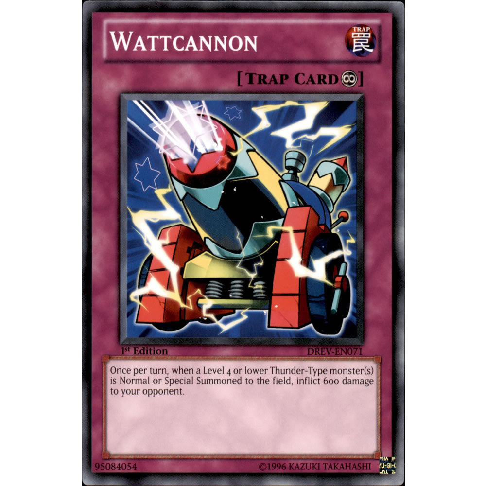 Wattcannon DREV-EN071 Yu-Gi-Oh! Card from the Duelist Revolution Set