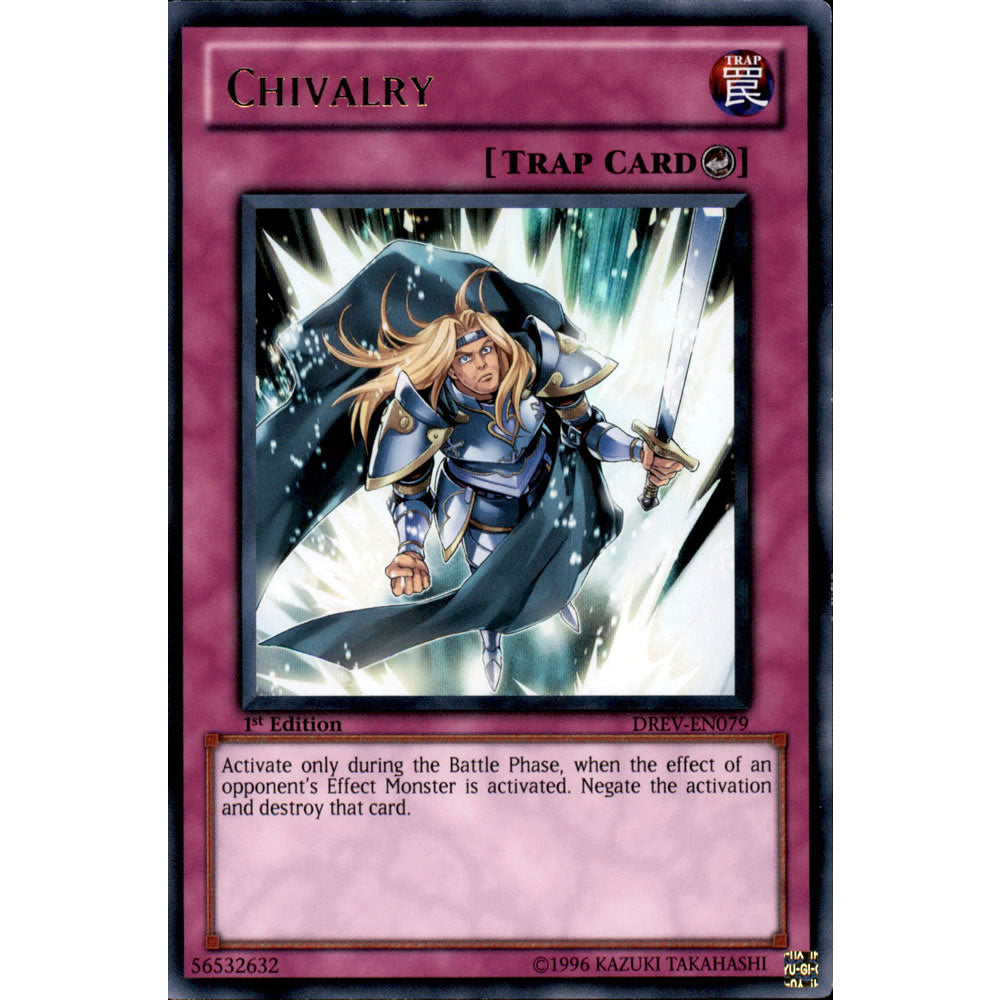 Chivalry DREV-EN079 Yu-Gi-Oh! Card from the Duelist Revolution Set