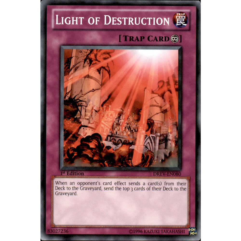 Light Of Destruction DREV-EN080 Yu-Gi-Oh! Card from the Duelist Revolution Set