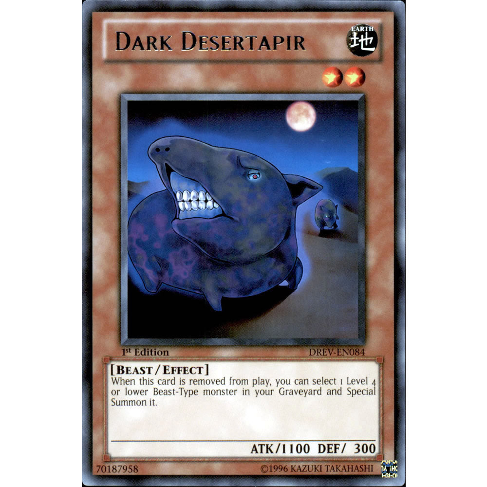 Dark Desertapir DREV-EN084 Yu-Gi-Oh! Card from the Duelist Revolution Set