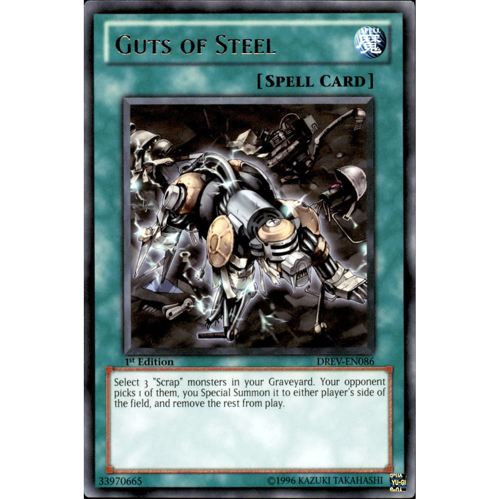 Guts Of Steel DREV-EN086 Yu-Gi-Oh! Card from the Duelist Revolution Set