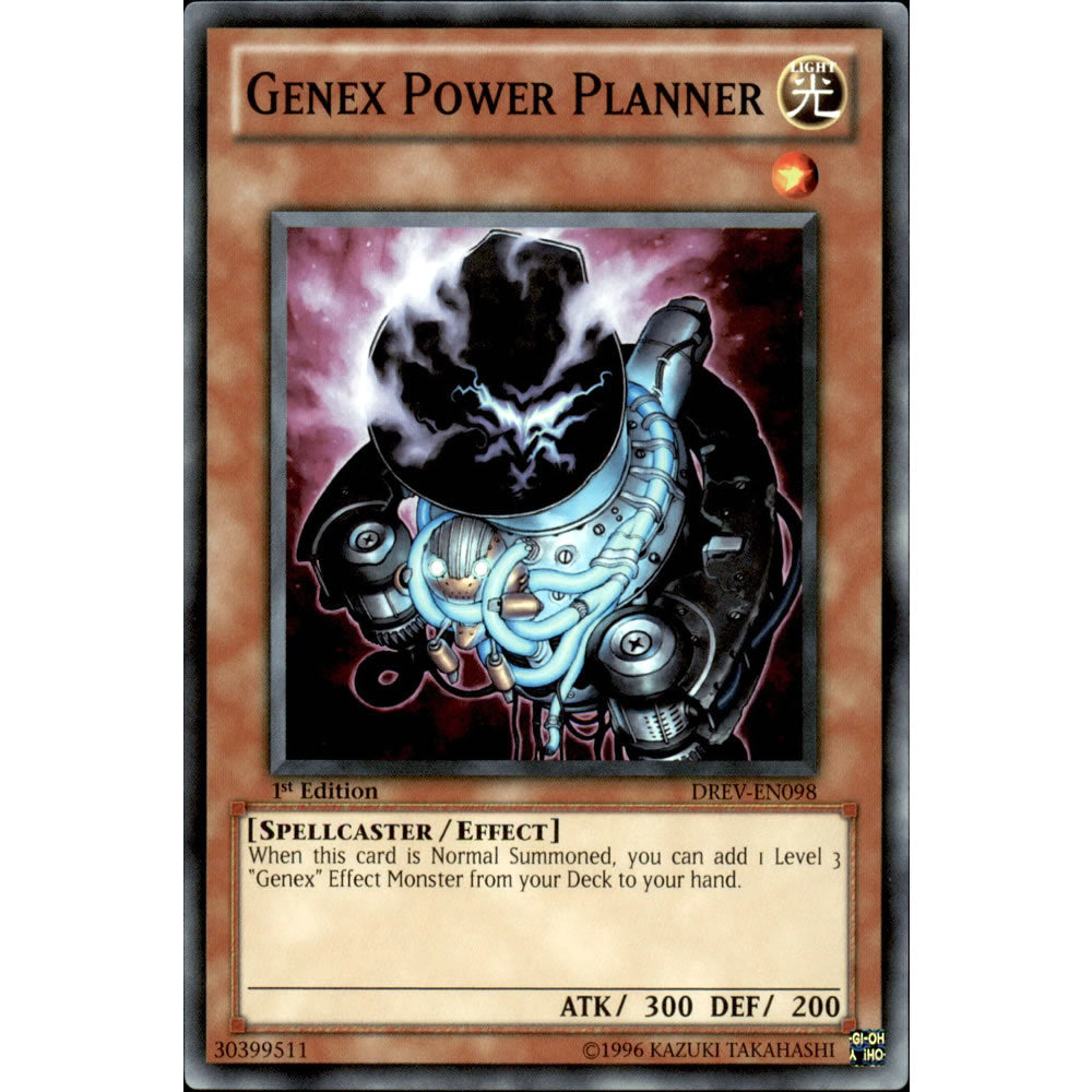 Genex Power Planner DREV-EN098 Yu-Gi-Oh! Card from the Duelist Revolution Set