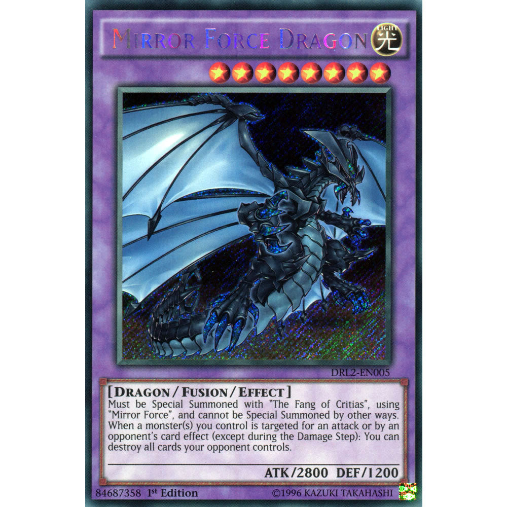 Mirror Force Dragon DRL2-EN005 Yu-Gi-Oh! Card from the Dragons of Legend 2 Set