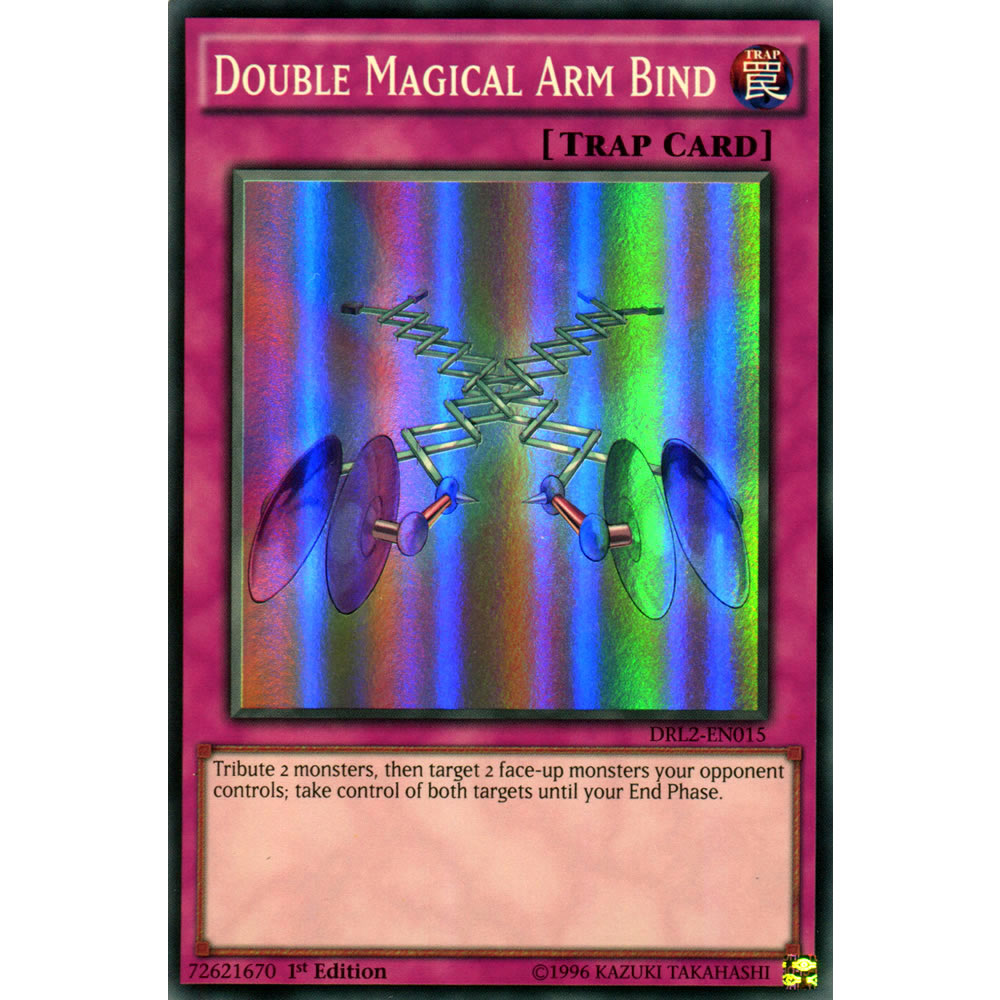Double Magical Arm Bind DRL2-EN015 Yu-Gi-Oh! Card from the Dragons of Legend 2 Set